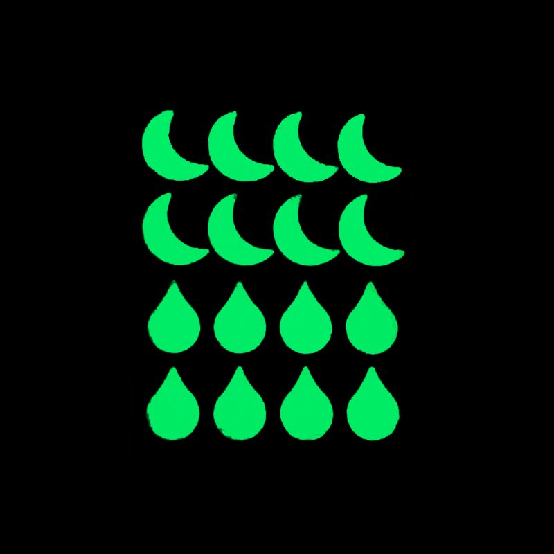 Hydrokolloid lysende acneplaster
